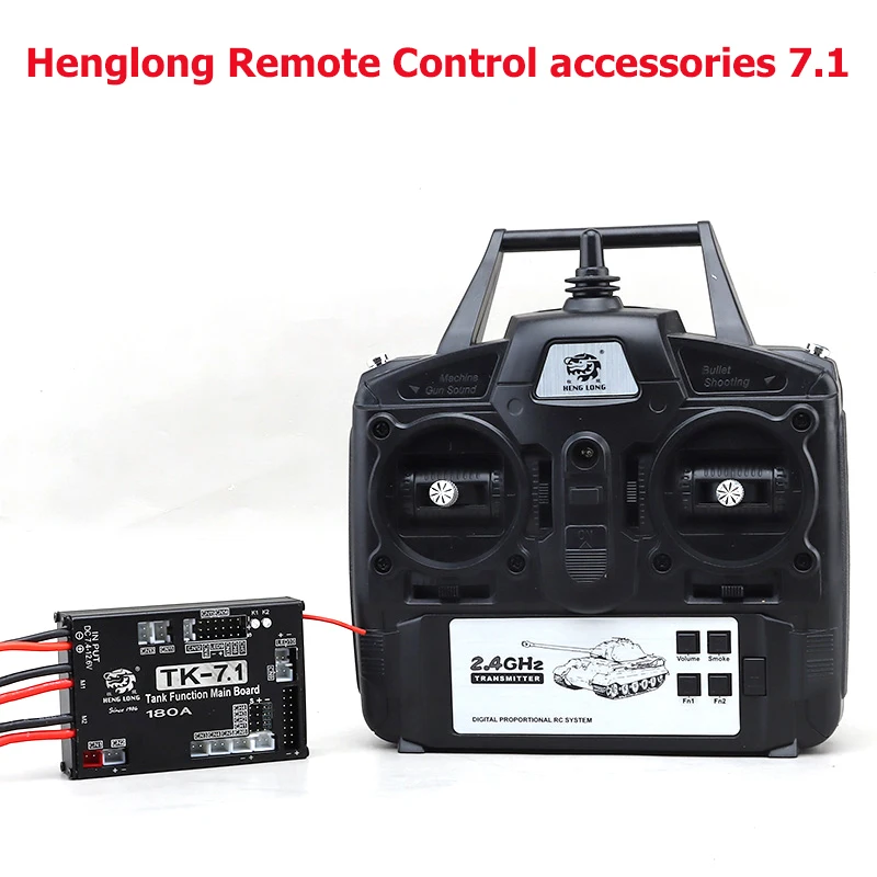Heng Long 1/16 Радиоуправляемый Танк 2,4 ГГц, металлический фотопередатчик, основная плата, приемник, дистанционное управление для T90 Tiger 3938 3818, армейские игрушки «сделай сам»