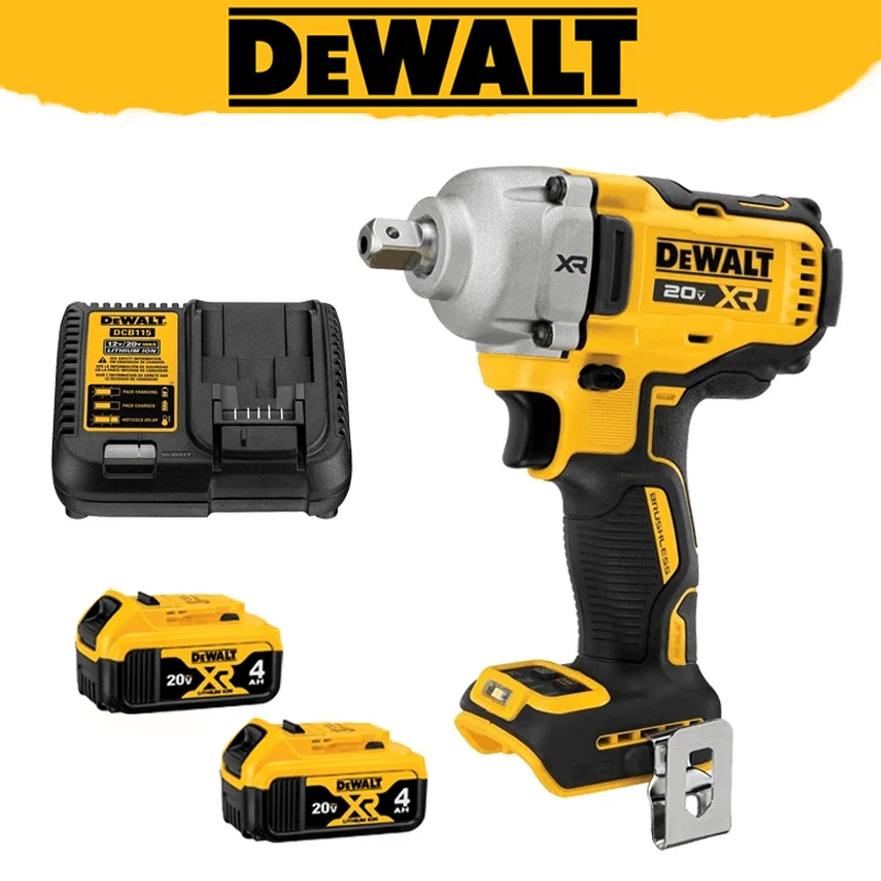 DEWALT DCF892 20V Brushless Electric Wrench Auto Repair Lithium Battery Impact Wrench 1084Nm Pneumatic Cannon Tire Removal