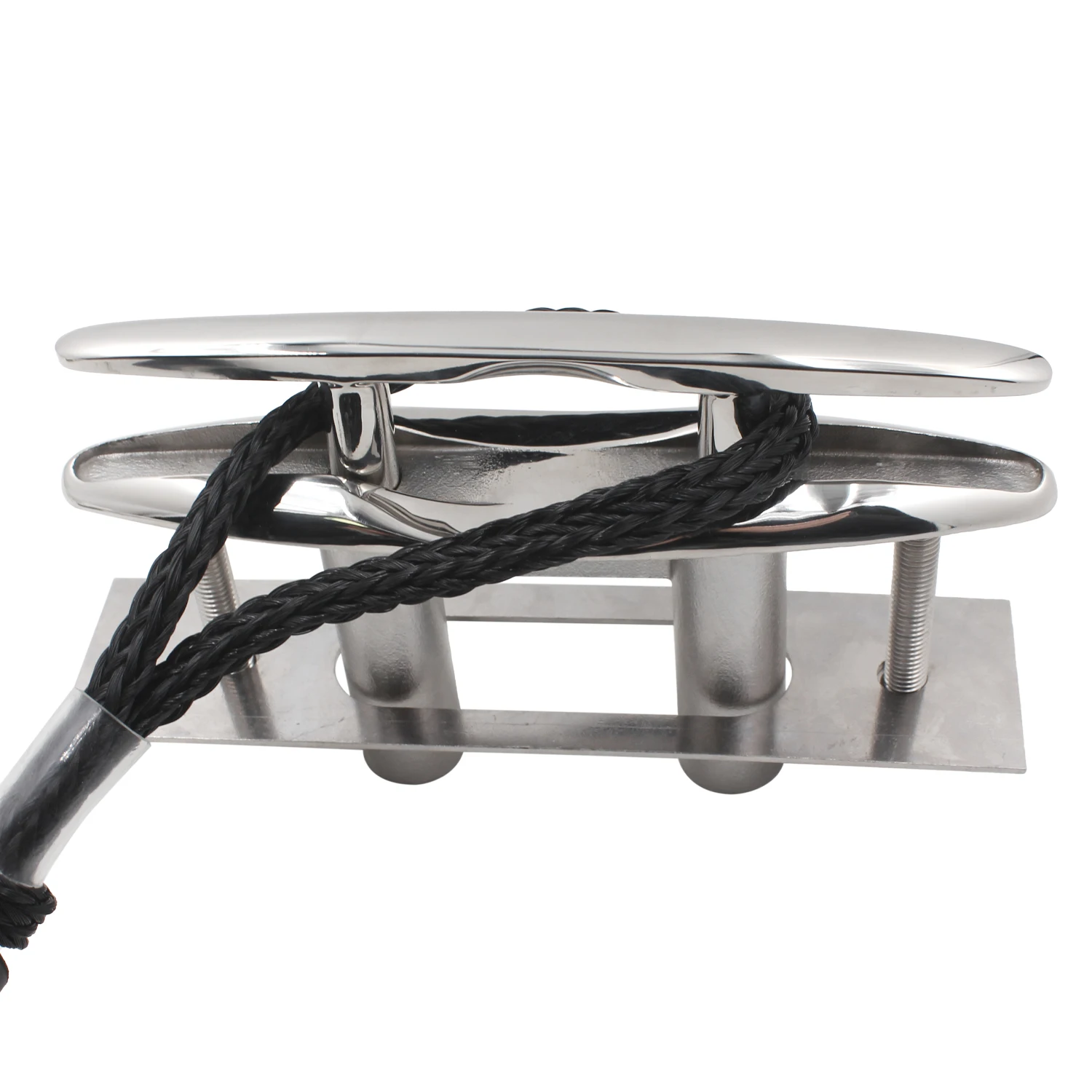 6 Inch Marine Pull Up Cleat Boat Dock Stainless Steel 316 Flush Mount ...
