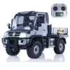 1/10 U423 RC Crawler Car Model Metal Bucket 4X4 FlySky I6S Remote Control Off-road Vehicles Sounds Lights Painted Toy TH23399 1
