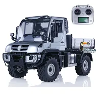1/10 U423 RC Crawler Car Model Metal Bucket 4X4 FlySky I6S Remote Control Off-road Vehicles Sounds Lights Painted Toy TH23399 1