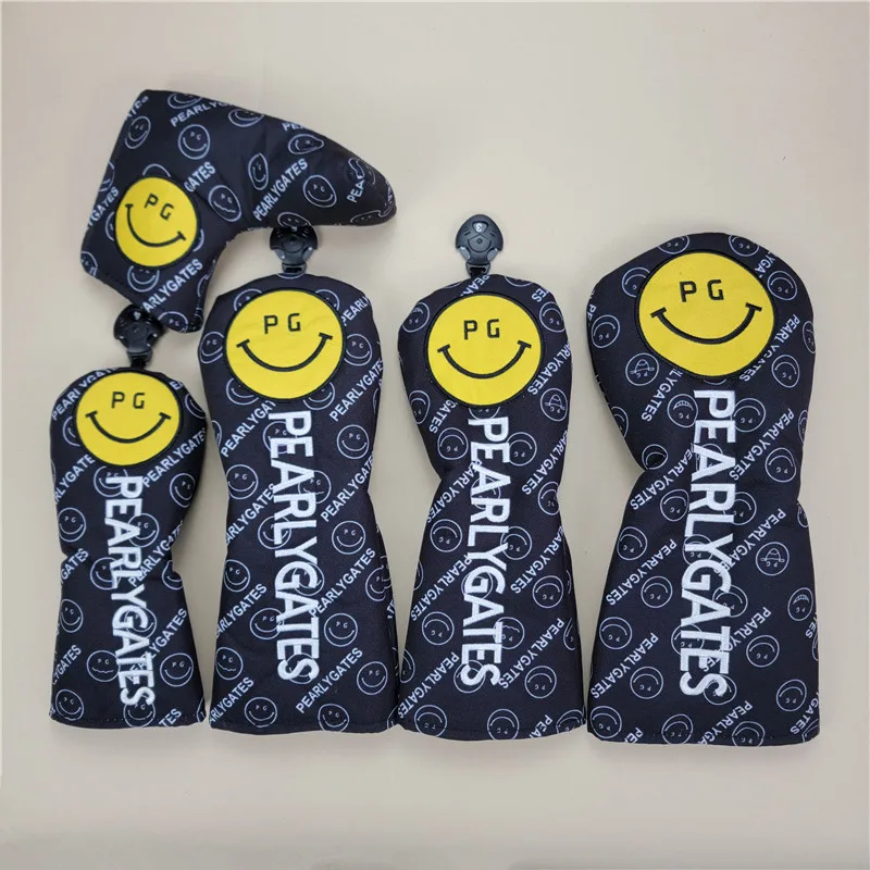 Smiling Golf Wood Head Covers Pearly Gates Golf Woods Covers For Driver