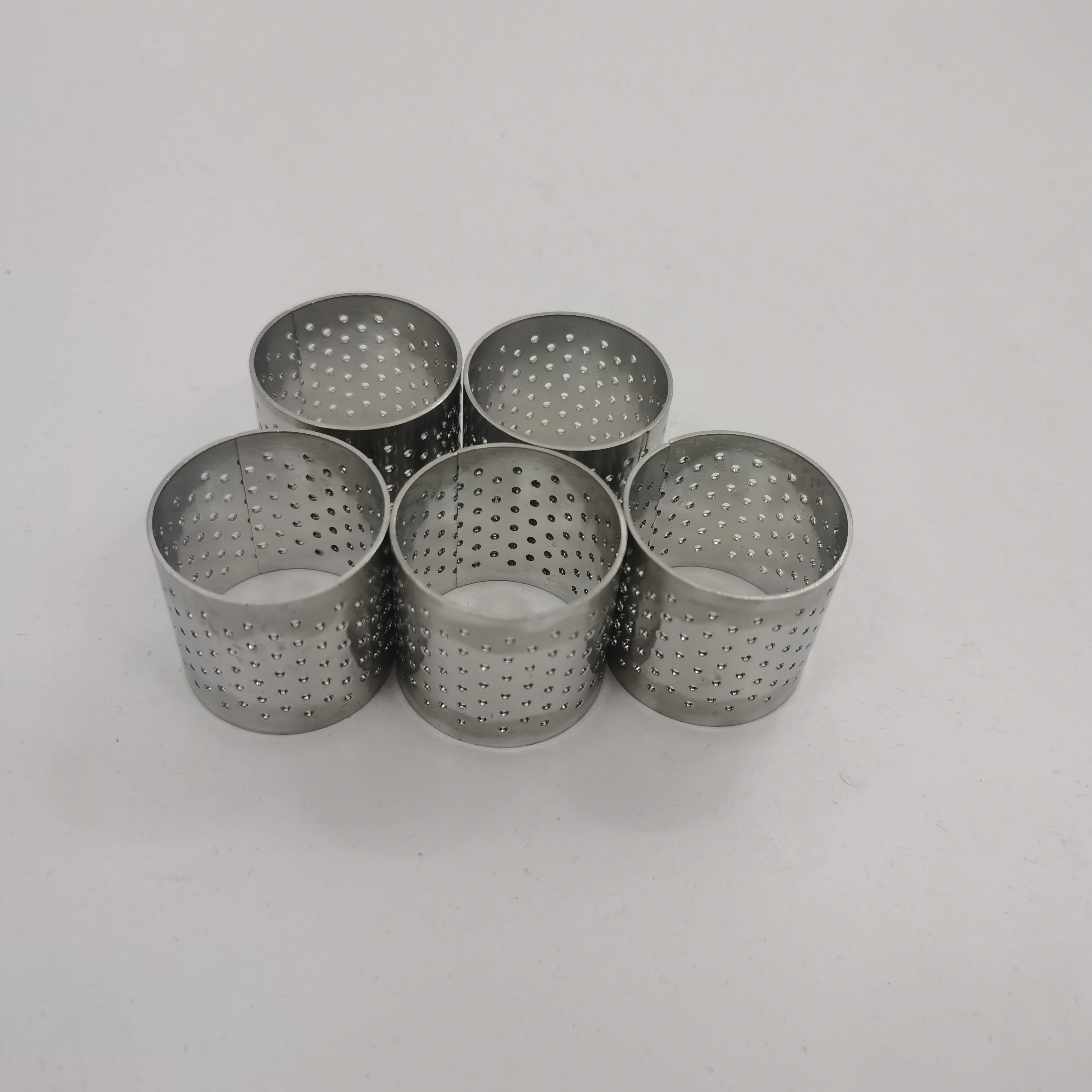 10 Piezas De Acero Inoxidable 316 Anillo Redondo Soldado 5/32" X 3/4