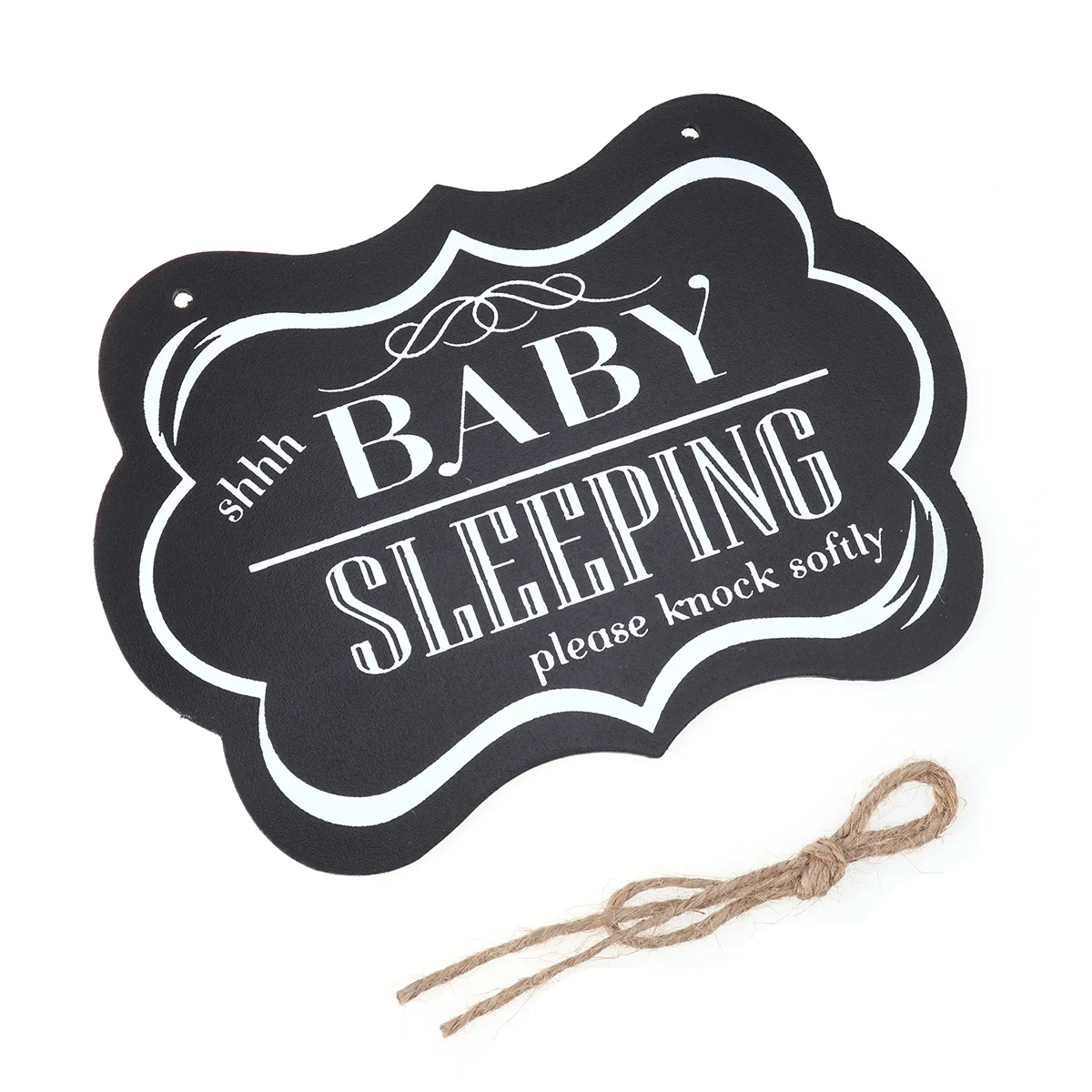 

Baby Sleeping Sign Baby Sleeping Sign Outdoor do Not Disturb Hanger Sign Baby Sleeping Sign for Front Door Decorative Wood Sign