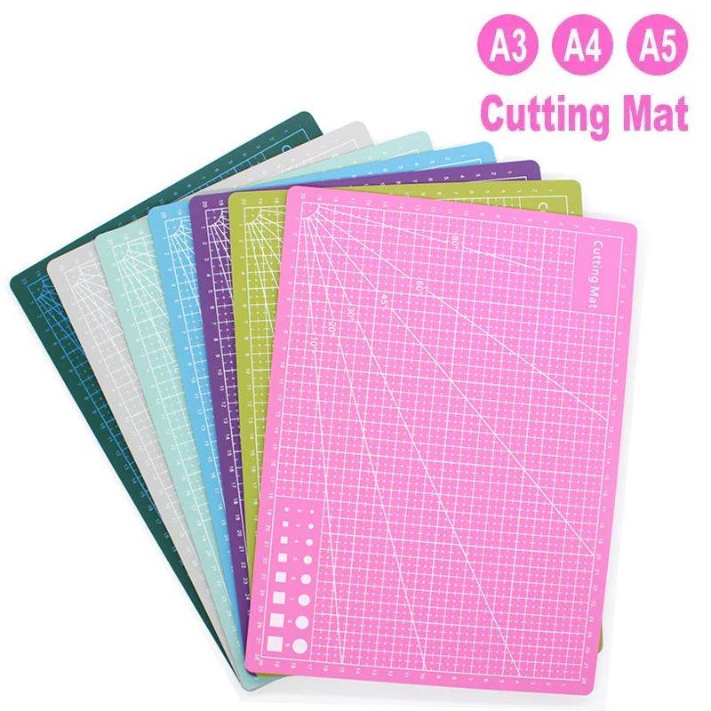 High Elasticity Durable Cutting Mat - PVC, 2.5MM Thickness, Ideal for DIY Handicrafts & Art Projects