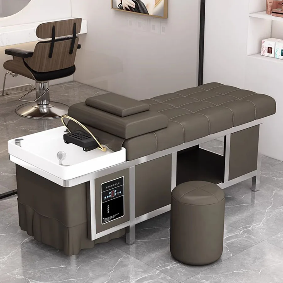 Professional Shampoo Chair Beauty Salon Basin Luxury Washing Hair Bed Shampoo Chair Head Spa Full Masage Relaxing Stoelen Chairs create your balance relaxing touch hair