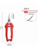 1pc minimalist pruning scissors, stainless steel plant branch scissors, for outdoor gardens 4