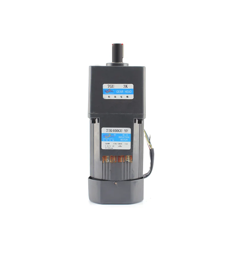 7IK400GN-YF 400W , AC220V/380V three-phase AC gear reducer motor, forward and reverse, high torque, constant speed motor