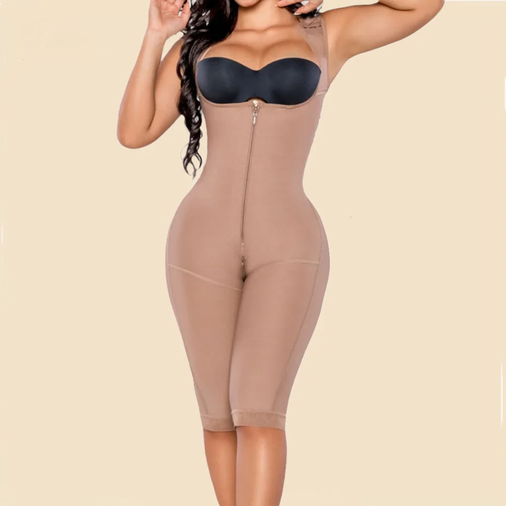 

Fajas Colombianas Stage 2 for Women Postpartum Girdle BBL Postoperative Bodysuit Shapewear Corset Slimming New Body Shaper