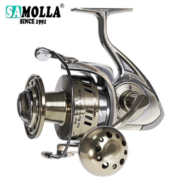 Moulin Spinning Fishing, Drag System Wheel