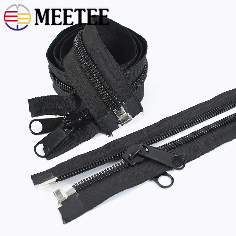 Black Zipper 4 Heavy Duty Nylon Coil Black Zipper 4 inch Non Separating Zipper Black 4 inch Sewing Zipper Crafts Zipper