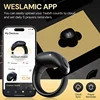 Smart Tasbih Zikr Ring Misbah Praise Tally Digital Counter for Muslims Prayer Reminder Wireless Magnetic Charging Waterproof 4