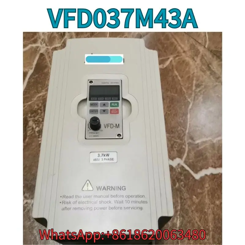 

Б/у инвертор кВт VFD037M43A, тест ОК, быстрая доставка