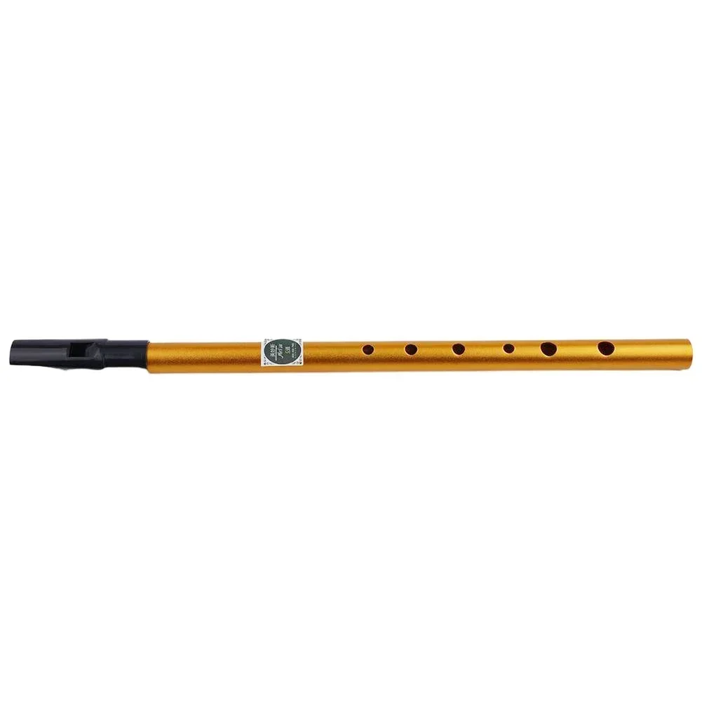1PCS Irish Whistle Flute C/D Key 6 Holes Flute Instrument Aluminum Alloy Professional Beginner With Accessories Christmas Gifts