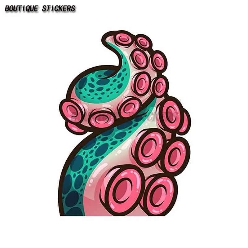 

Creative octopus tentacle car sticker waterproof PVC sticker motorcycle car decoration accessories suitcase laptop sticker