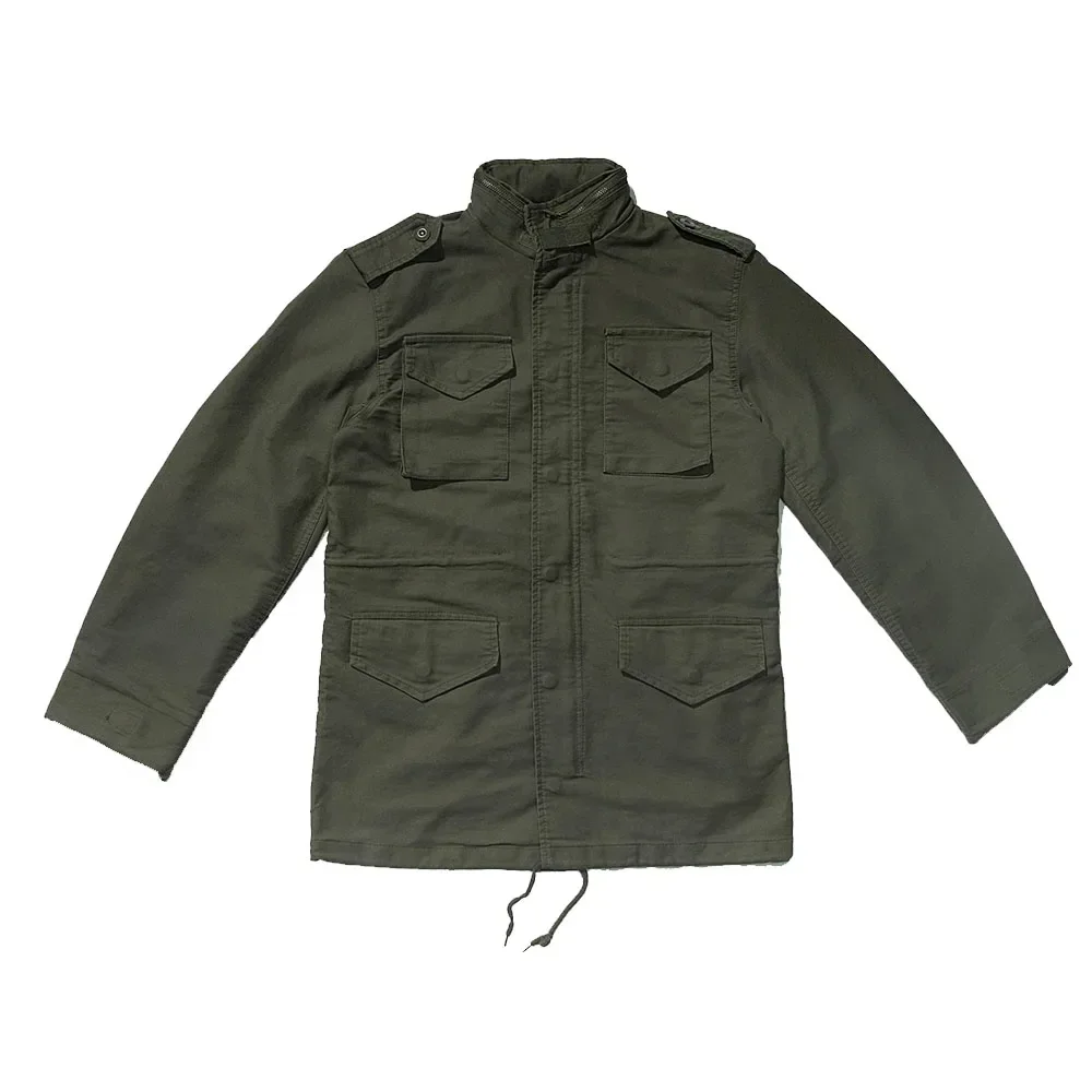 WW2 M65 US Uniform Jacket Flight Suit Work Clothes Are Loose and Leisure Sports Retro Jacket US Soldiers Tactical