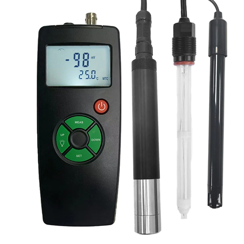 

customized digital multi pH temp monitor controller with sensor, low price portable water analyzer ORP pH dissolved oxygen meter