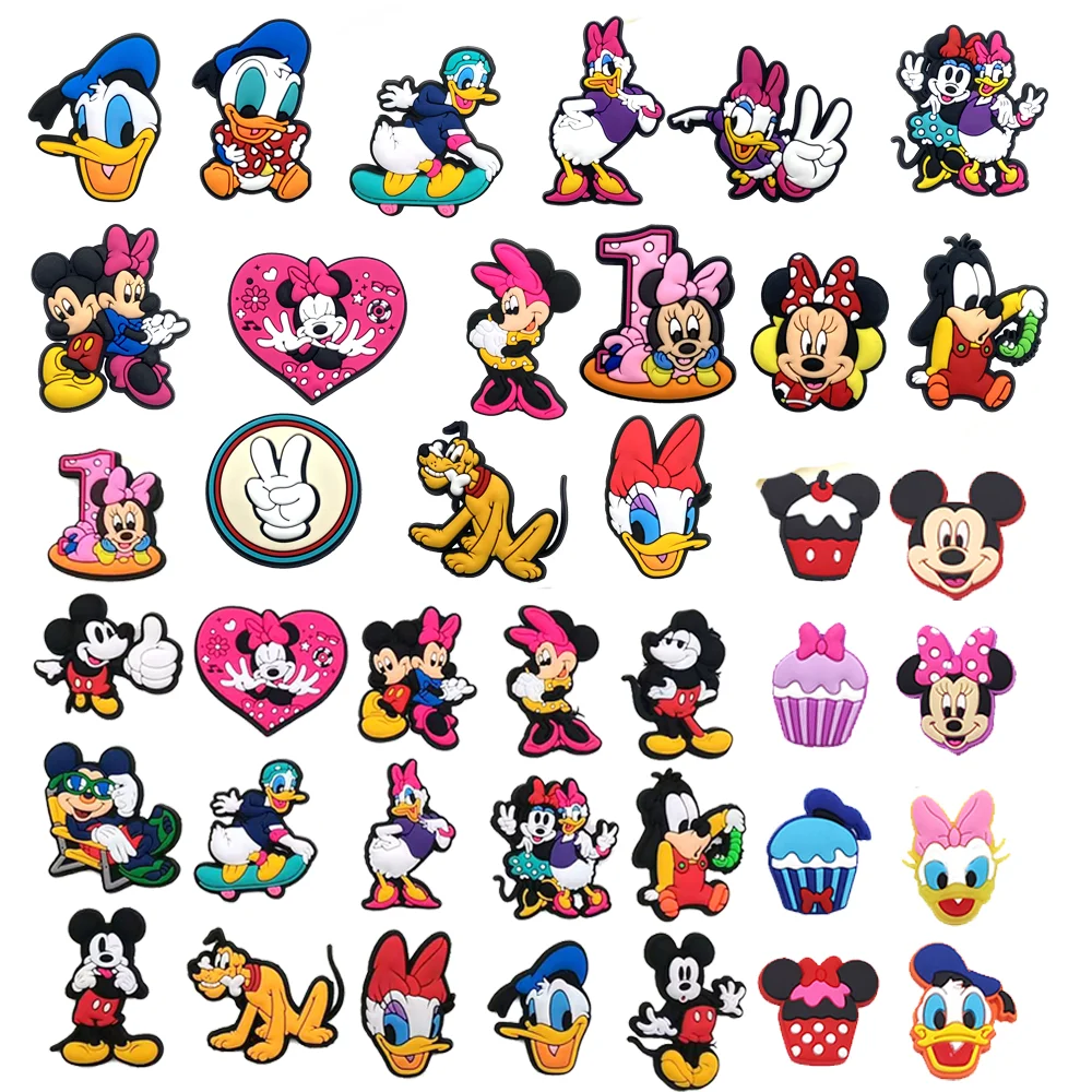 Cute Potdemiel Shoe Charms Cartoon Shoe Accessories For Clogs Pins Decorate Kid Gift 1Pcs