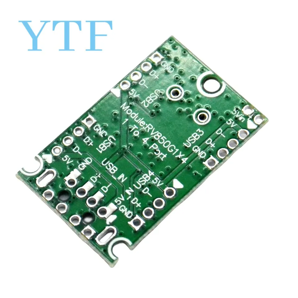 USB2.0 Expansion Module HUB Concentrator 1 Minute 4 1 Drag 4 Interface Transfer Development Board Drive-Free development board