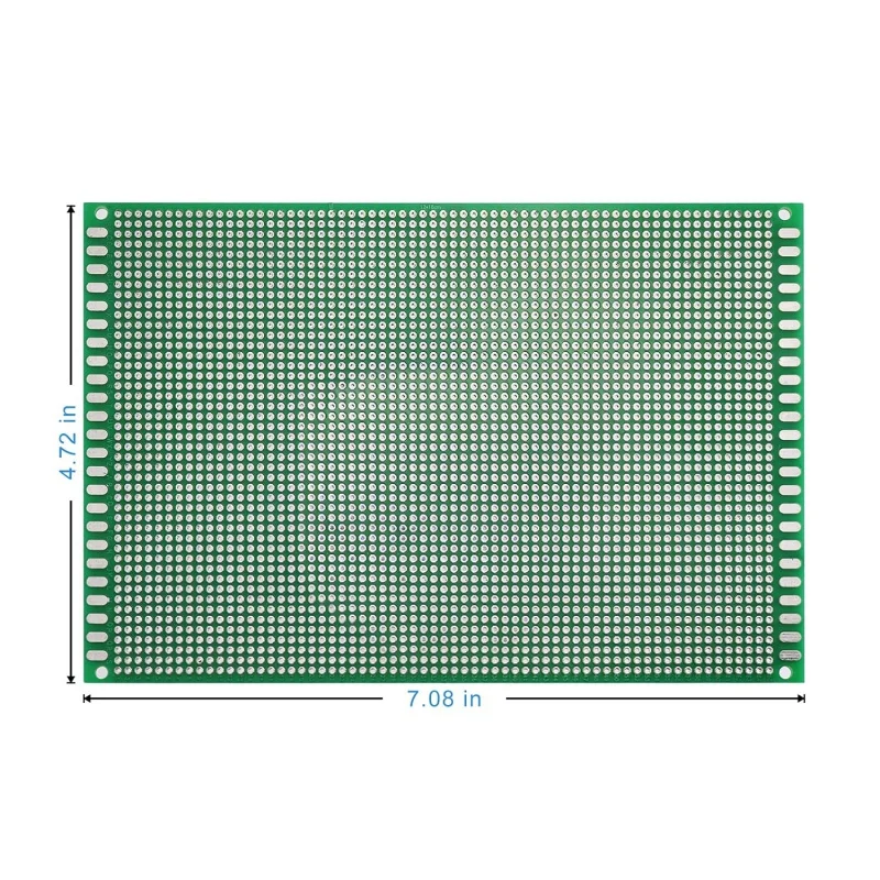 양면 PCB 보드, D DZRCOXI 대형 PCB 회로 기판 프로토보드 3PCS 12X18CM DIY 납땜 전자 프로젝트용 호환 가능