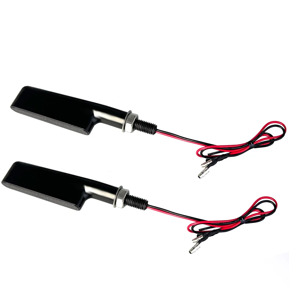 E24 8mm Motorcycle 9led Turn Signal Light Indicator Lights flasher Arrows Lamp b