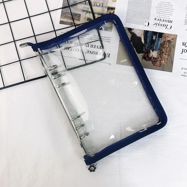 Zipper Binder Photo Card Collection & Organizer Diary Notebook