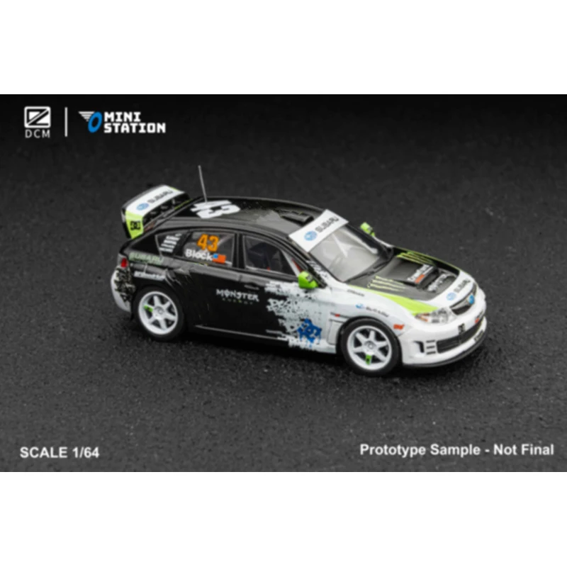 DCM In Stock 1:64 2008 Subaru Impreza WRX STI Rally Block43