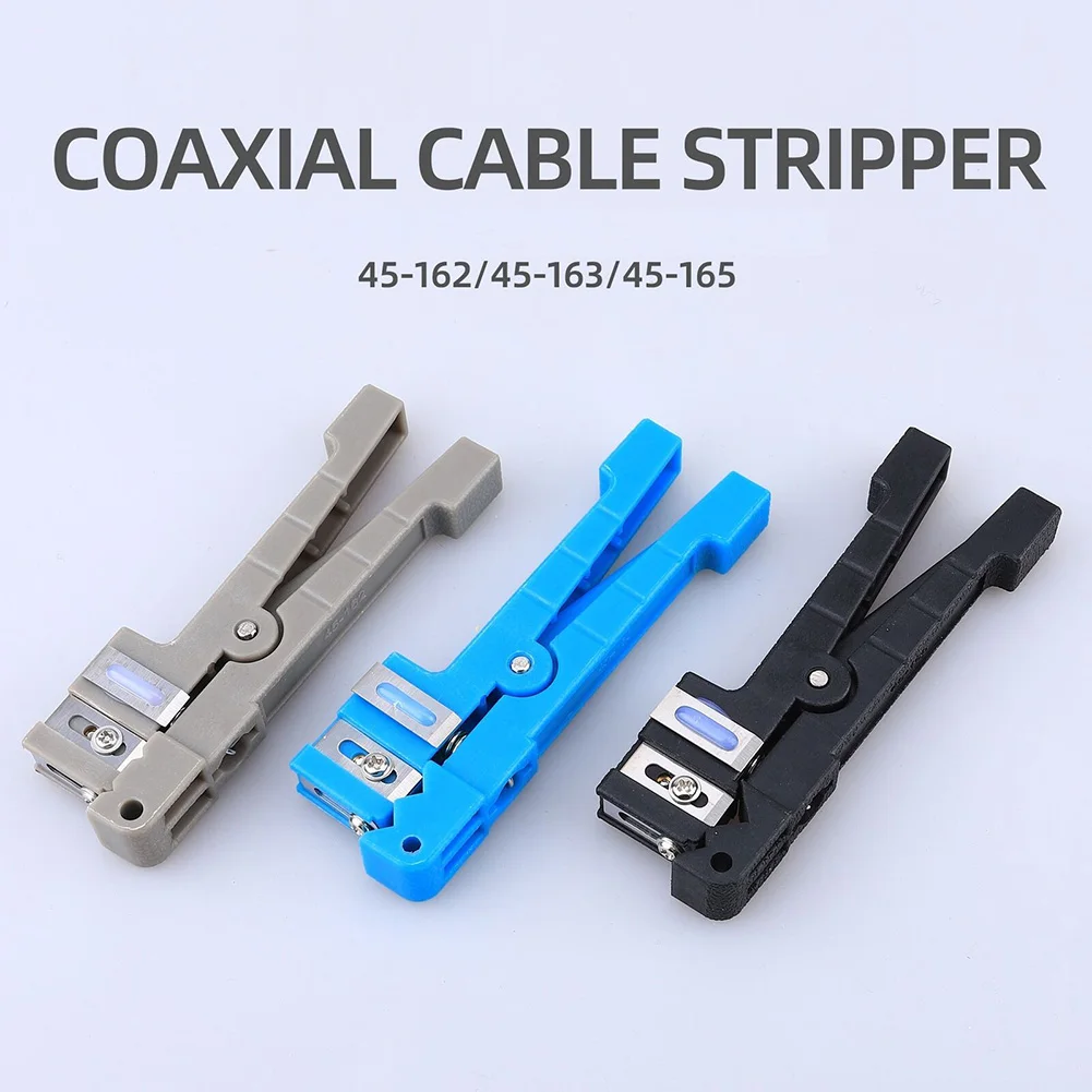 1pc 45-162/163/165 Coaxial Cable Stripper Fiber Optic Stripper Transverse Tube Stripper Fiber Bundle Tube Stripper Accessory