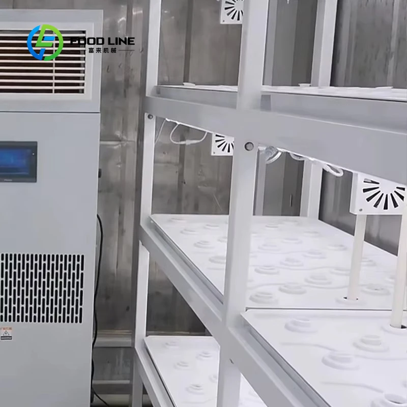 รูปสินค้า ระบบปลูกผักไฮโดรโปนิกส์อัจฉริยะ NFT พร้อม LED & HVAC
