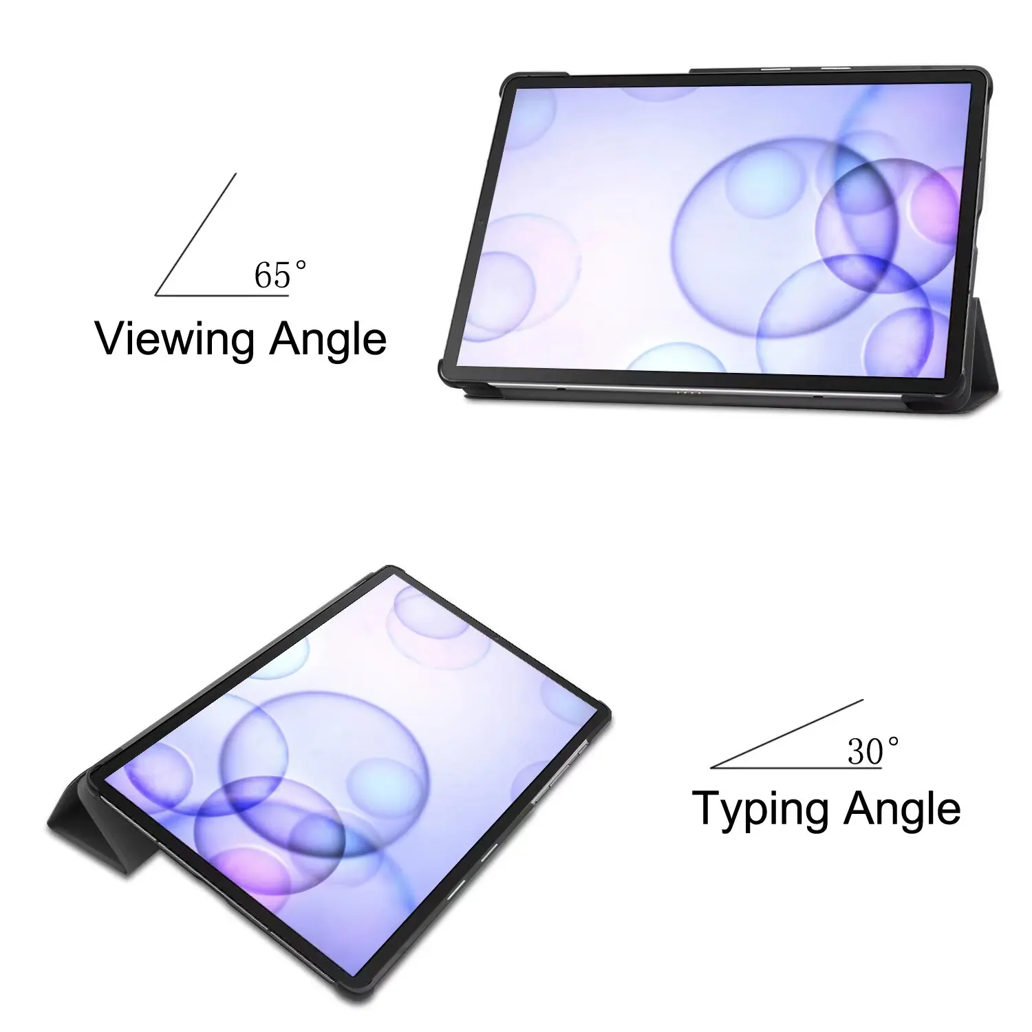Smart Tri-Fold Stand Hard Cover with Auto Sleep/Wake Feature