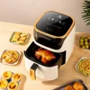 Smart household air fryer. Large capacity. Multifunctional. Oil-free and smokeless. Functions as electric oven. 2