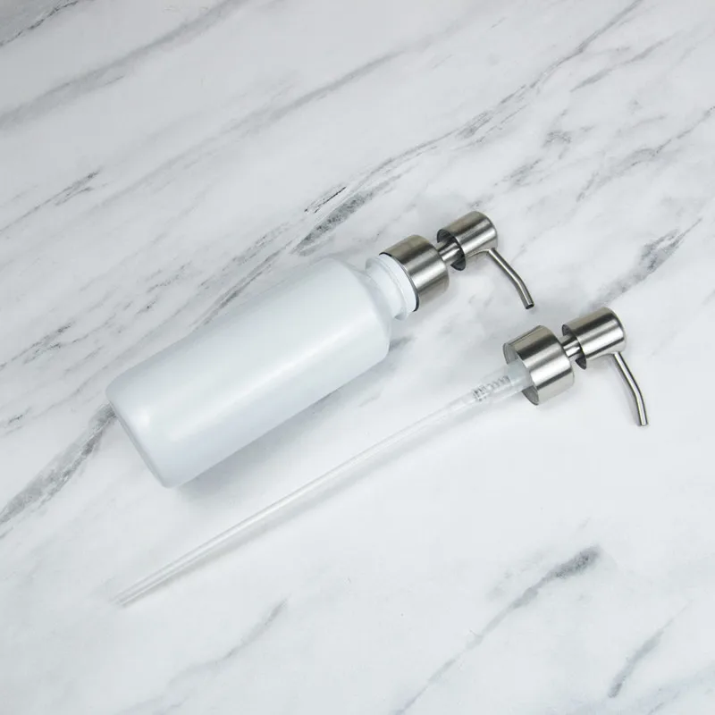 Hand Soap Dispenser Nozzle Kitchen Stainless Steel Foam Sink Liquid Soap Dispenser Nozzle Accessories Bathroom Supplies soap dispenser,soap pump,soap dispenser head