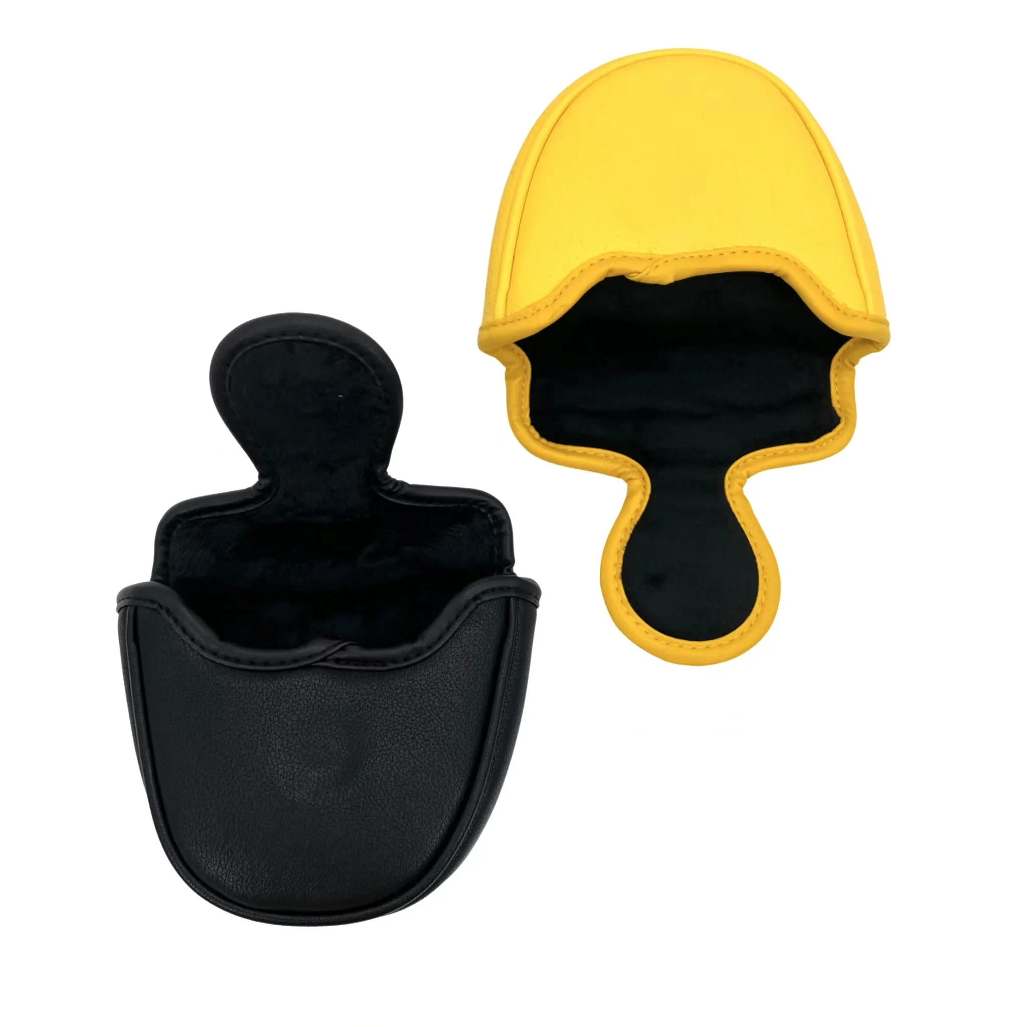 Copricapo per mazzuolo da golf DF3 in pelle nera premium per