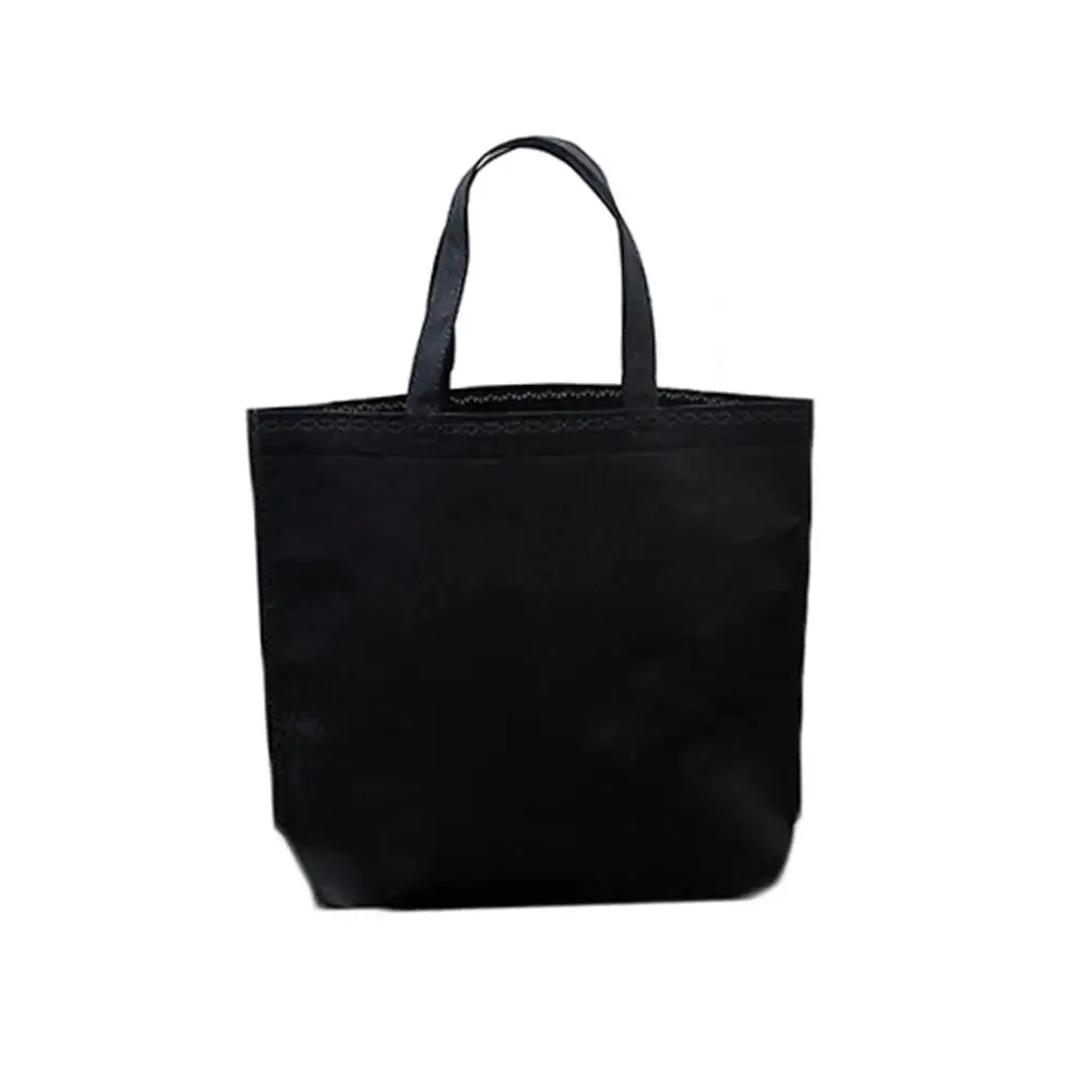 Reusable Non-woven fabric Shopper Bag Cotton Fabric Women Shoulder Bags Non-woven Environmental Case Organizer Multifunction 2