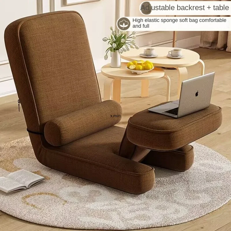 Lazyback Chair on Rollaway Bed for College Student Dormitory Single Bedroom Bay Window Sofa Recliner Chair daybed sofa chair
