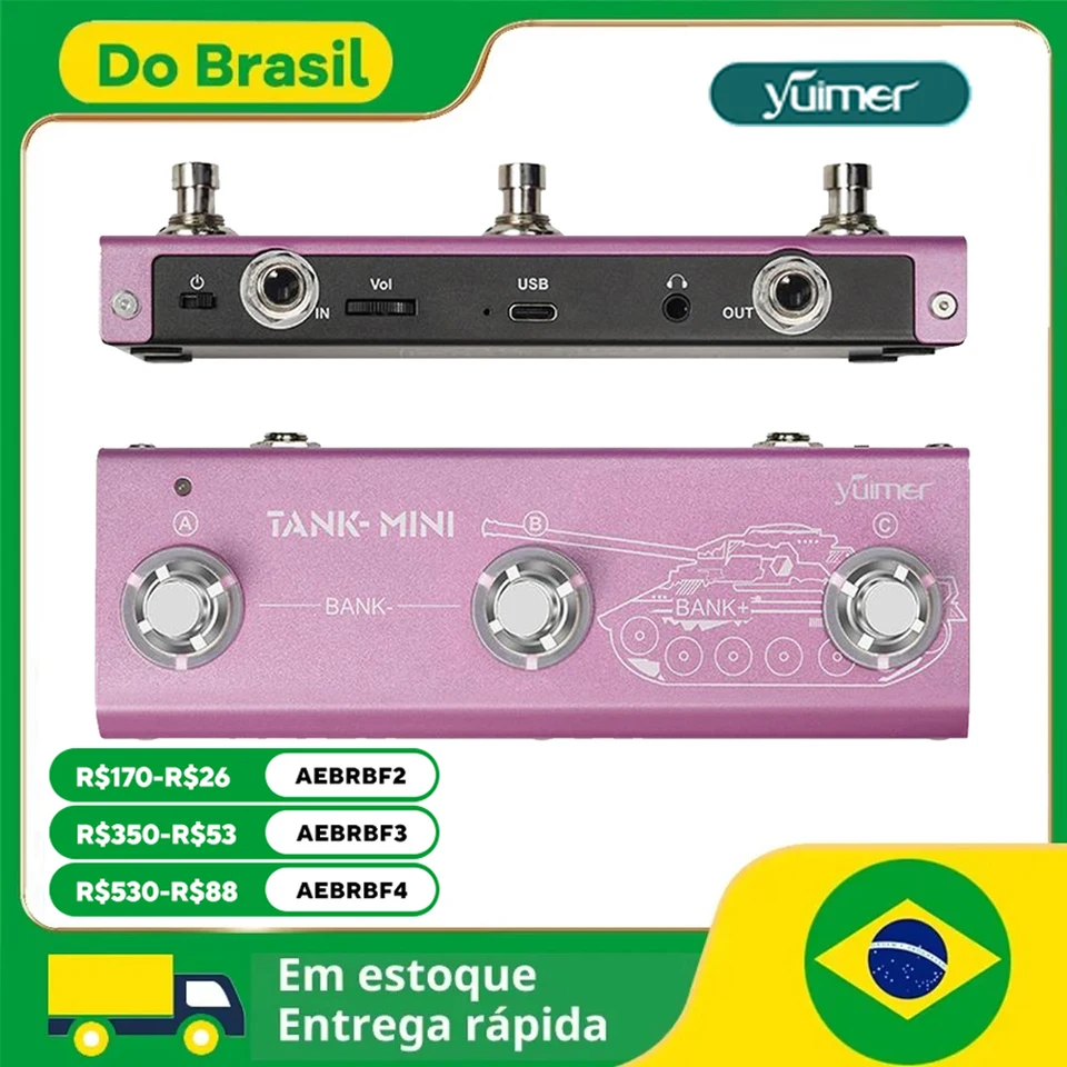 インチタックス]M-VAVE Yuimer KPTPRO 2025 NEW ギターエフェクト