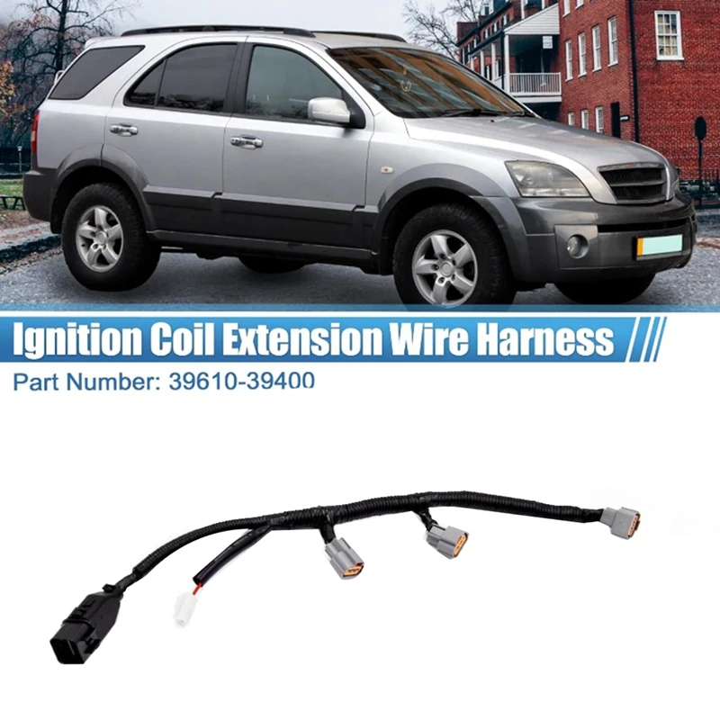 

3961039400 Car Ignition Coil Harness For Hyundai Terracan 3.5 Kia Sorento 2002-2006 Ignition Coil Pigtail Connector End Parts