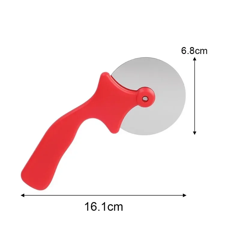 Pizza Wheel Cutter 304 Steel Rolling Knife Pastry Dough Cutters Roller DIY Biscuit Baking Tools Manual Noodle Roll Kitchen Tool pizza cutter roller cutter