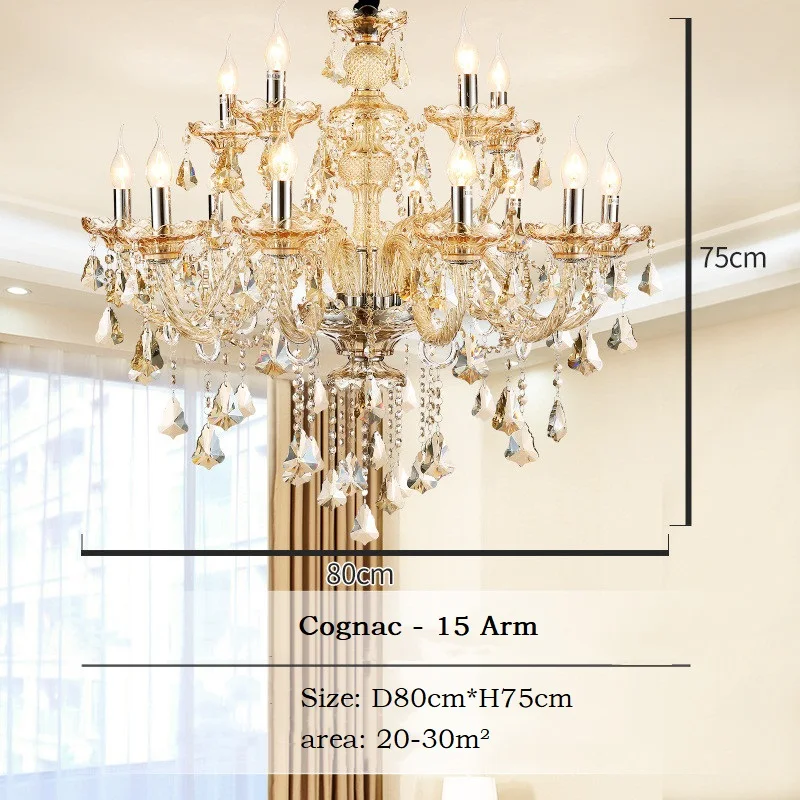 15 Arm chandelier