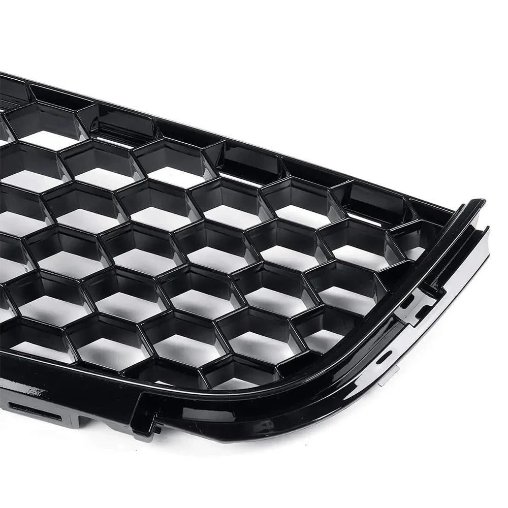 벌집 메쉬 자동차 앞 범퍼 낮은 안개등 벤트 그릴 커버 케이스 VW 폭스 바겐 골프 6 MK6 2009-2013 라디에이터 그릴