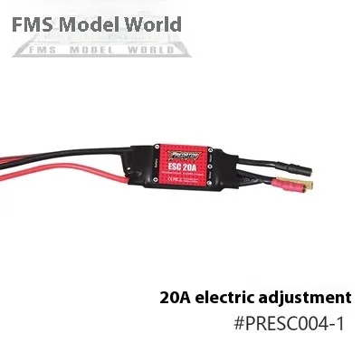 Fms 1220mm Wächter kompletter Zubehörs atz, Rumpf, Hauptflügel, Propeller abdeckung, Motorwelle, elektrisch einstellbar – Detail 3