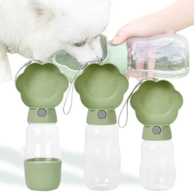 Portable Dog Water Bottle With Food Container Small Large Dogs Cat Leakproof Drink Bowl Outdoor Water Dispenser Bulldog Supplies Portable Dog Water Bottle With Food Container Small Large Dogs Cat Leakproof Drink Bowl Outdoor Water Dispenser Bulldog Supplies