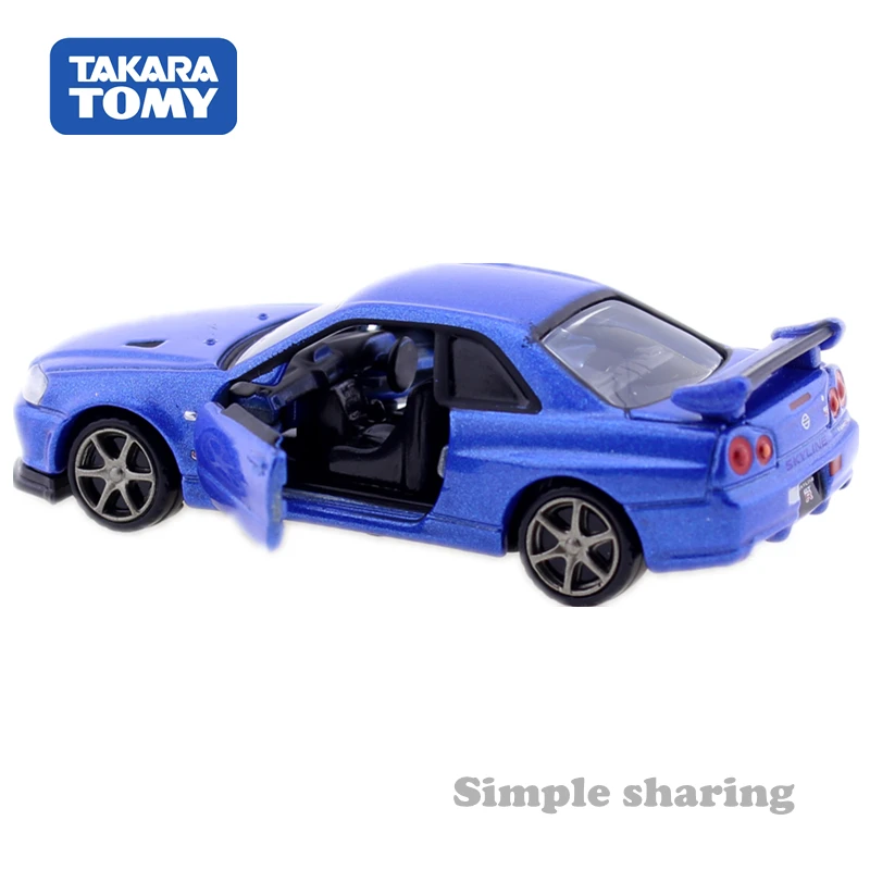 トミカ PREMIUM NISSAN SKYLINE GT-R 11 13 Tomica Premium No.11 Nissan Skyline GT-R V-Spec II Nur Blue