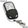 Universal 433MHz Garage Remote Control Compatible With 433.92MHz Fixed Code Gate Control Keyfob Transmitter Garage Door Gate 4