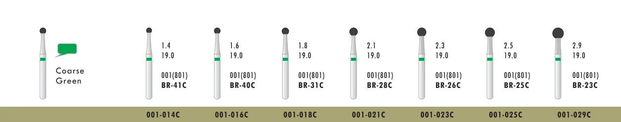 10 teile/los Zahn bohrer Odontologia Ball Runde Diamant bohrer FG Schaft für 1,6mm Hoch geschwindigkeit shand stück Zahnmedizin Schleif werkzeuge – Detail 3