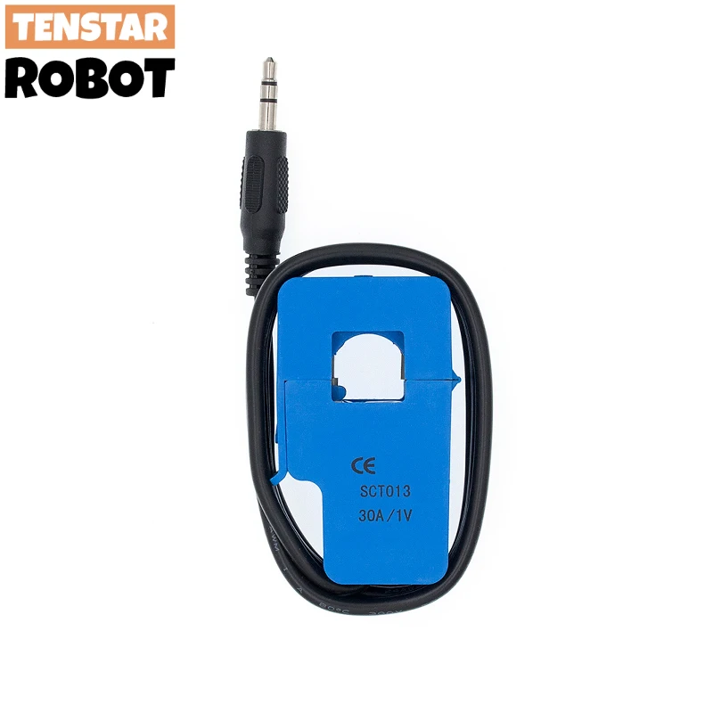 Produktbild von Ausi SCT-013-030 Wechselstromwandler – 30 A, Nicht-invasiv, Split-Core, 13x13 Mm Öffnung, Mit 1,5 M Kabel
