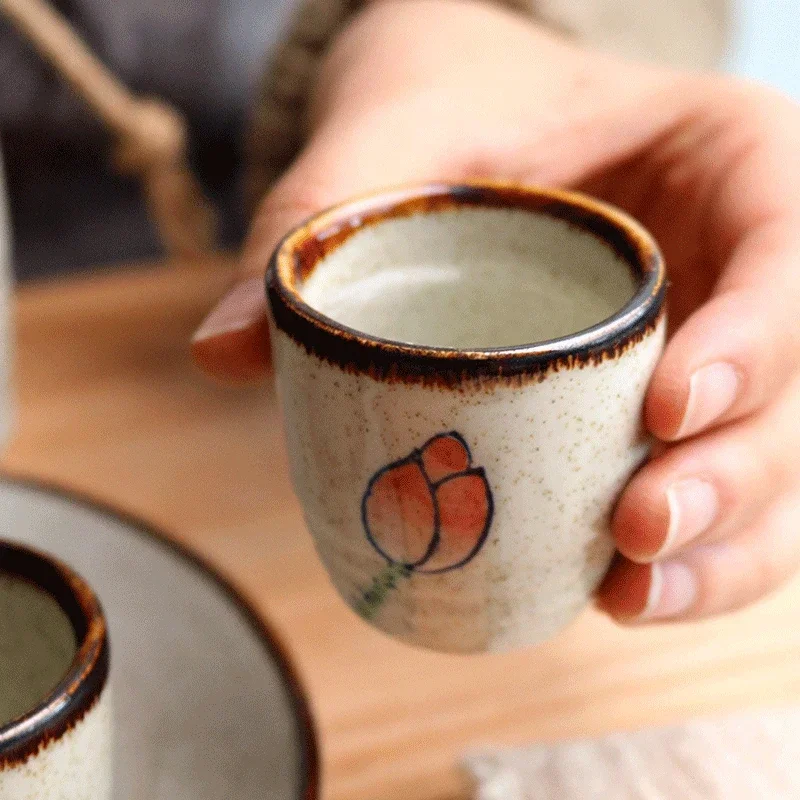 Coffee Cup Tea Cup Japanese-style Ceramic Wine Cup Sake Set