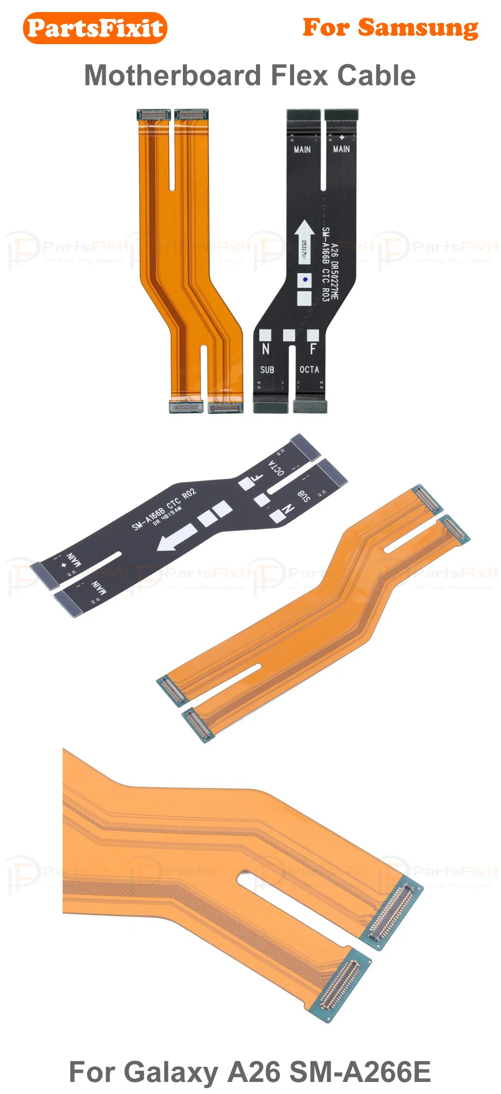 High Quality Motherboard Flex Cable Replacement For Samsung Galaxy A26 SM-A266E Main Flex Cable Sd534075e789d4a99b0c951d3a7545c8a5