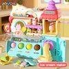 Children's Color Clay Noodle Machine DIY Play Dough Tools Ice Cream Plasticine Mold Kit Puzzle Toys for Boys Girls Birthday Gift 1