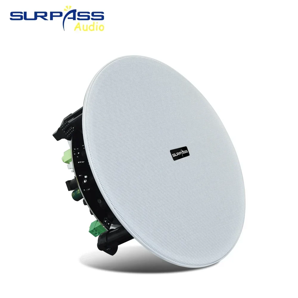 Bluetooth speaker 5.25inch, waterproof, active coaxial, ceiling, for wall installation